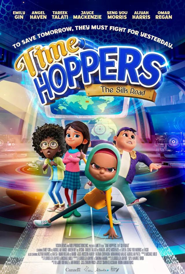 انیمیشن  مسافران زمان: جاده ابریشم (Time Hoppers: The Silk Road) پوستر