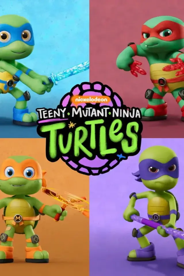 انیمیشن لاک پشت‌های نینجای جهش یافته‌ کوچک (Teeny Mutant Ninja Turtles) پوستر