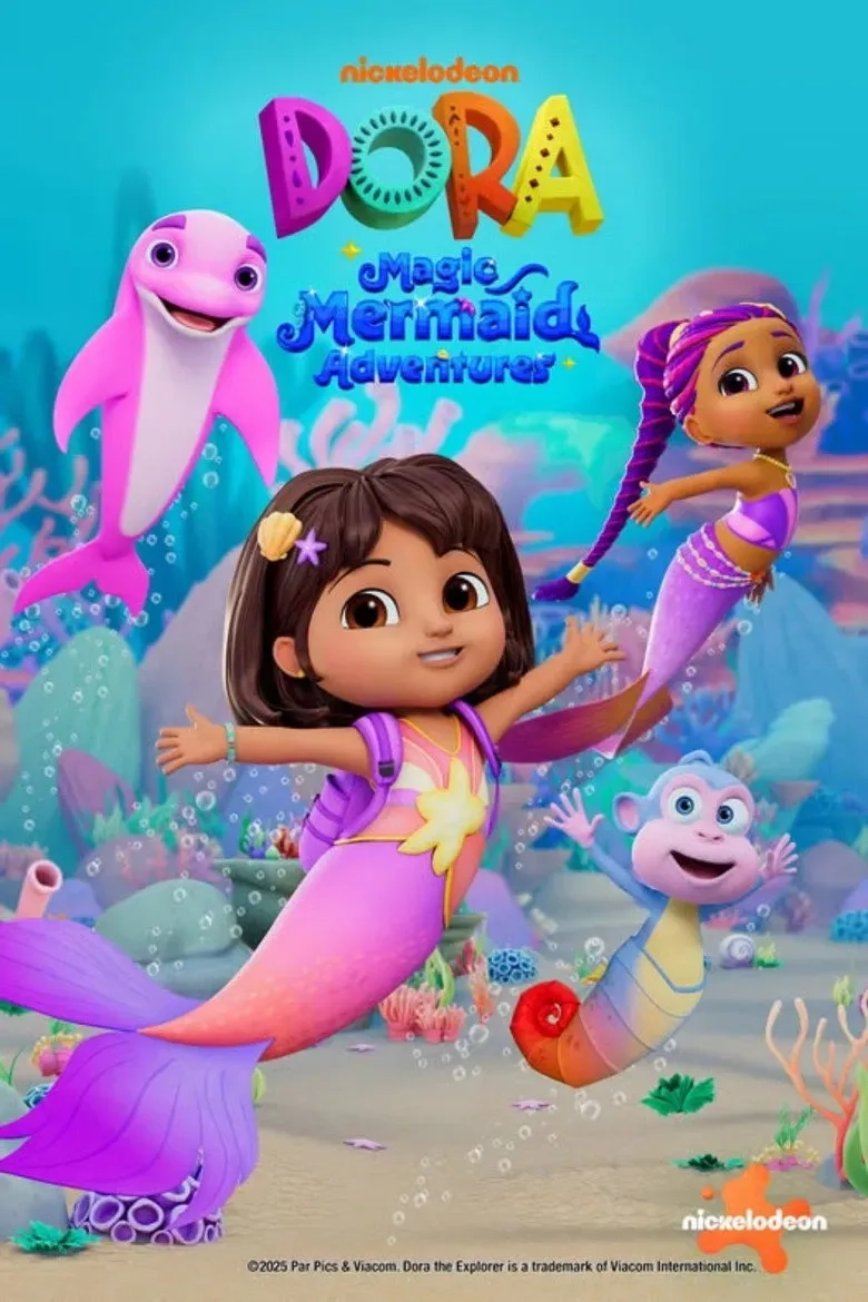  انیمیشن دورا: ماجراهای پری دریایی جادویی (Dora the Explorer: Mermaid Adventures) 2025